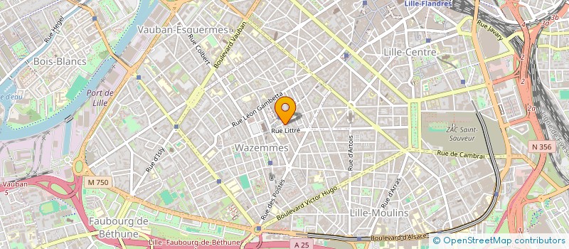 localisation de l'entreprise SCI BOITEL ET FILS à LILLE