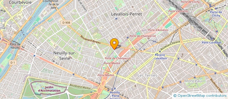 localisation de l'entreprise SCI BOITRON IMMOBILIER à LEVALLOIS-PERRET