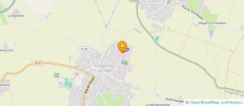 localisation de l'entreprise SCI BOJESS IMMOBILIER  LONGEVILLE-SUR-MER