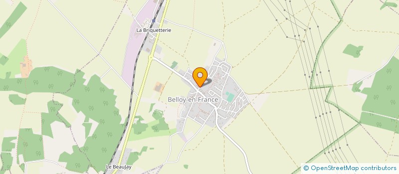 localisation de l'entreprise SCI BOJOU  BELLOY-EN-FRANCE