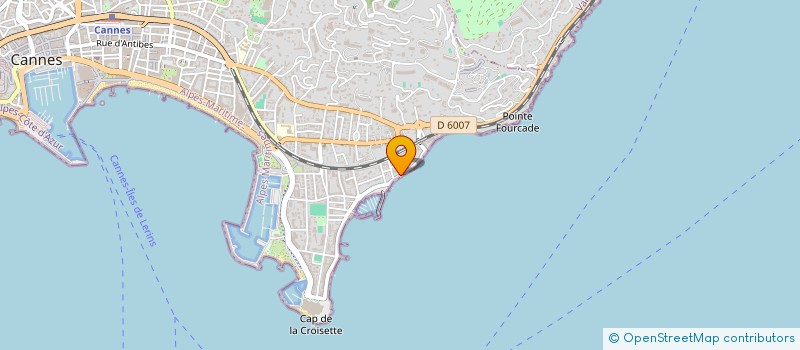 localisation de l'entreprise SCI BOKA à CANNES
