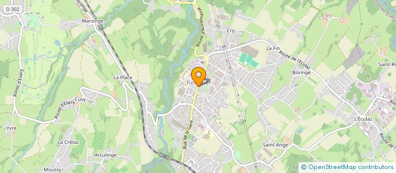 localisation de l'entreprise SCI BOKASS à REIGNIER-ESERY