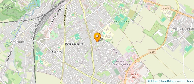 localisation de l'entreprise SCI BOL D'AIR  ARRAS