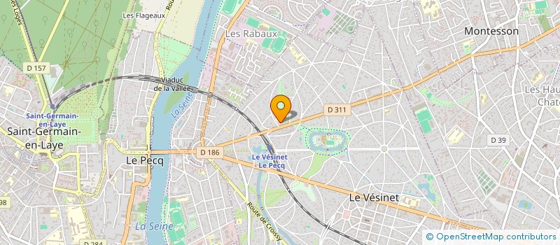 localisation de l'entreprise SCI BOLAB1  LE VESINET