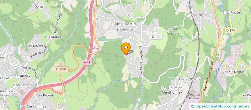 localisation de l'entreprise SCI BOLD  TRESSERVE