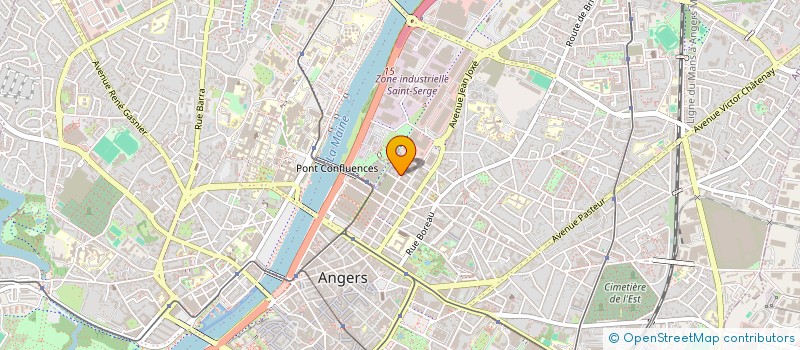 localisation de l'entreprise SCI BOLESH à ANGERS