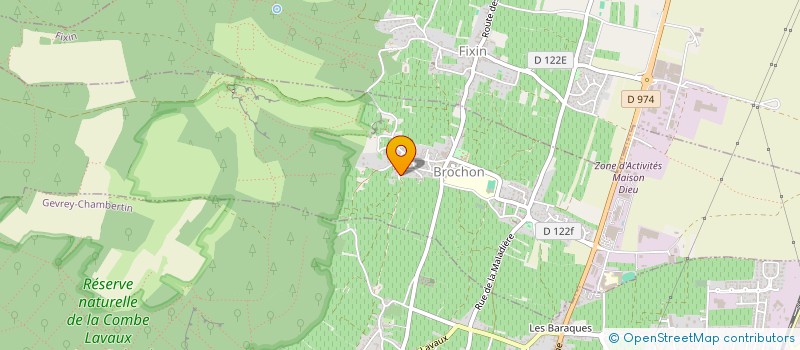 localisation de l'entreprise SCI BOLNOT  BROCHON