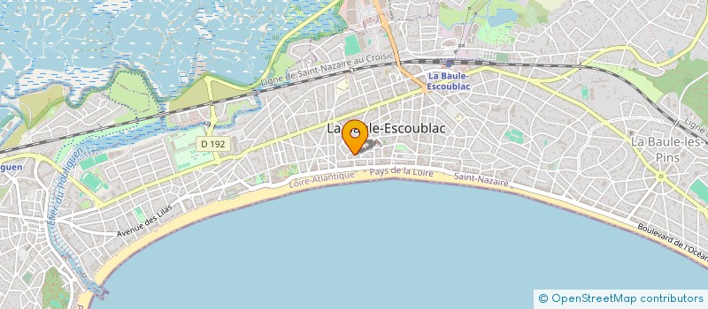 localisation de l'entreprise SCI BOLOGNA  LA BAULE-ESCOUBLAC