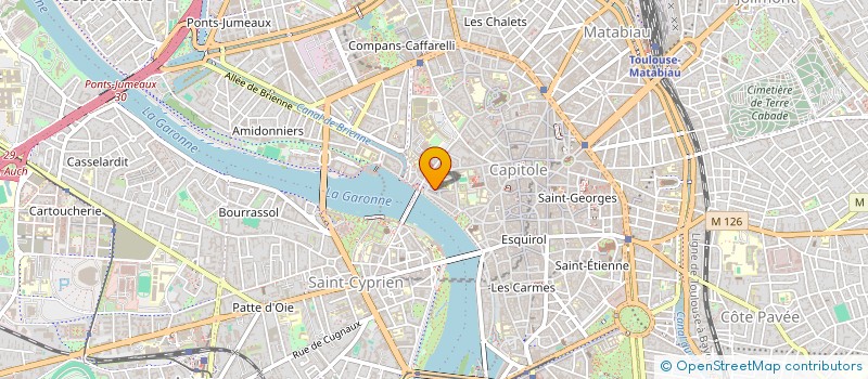 localisation de l'entreprise SCI BOLOGNE à TOULOUSE
