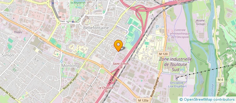 localisation de l'entreprise SCI BOLTON à TOULOUSE