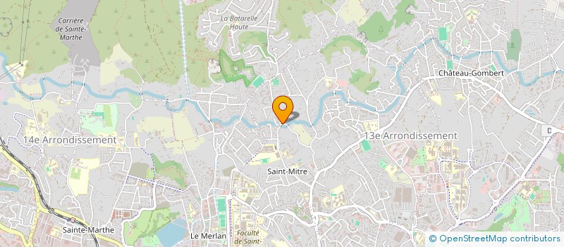 localisation de l'entreprise SCI BOLU à MARSEILLE