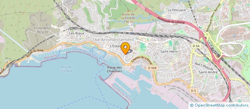 localisation de l'entreprise SCI BOLUMIER à MARSEILLE