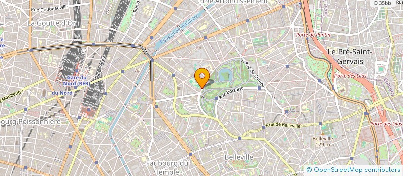 localisation de l'entreprise SCI BOMANIN  PARIS