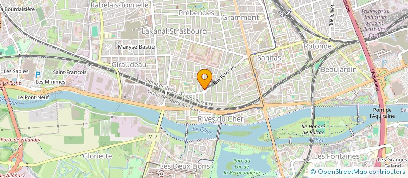 localisation de l'entreprise SCI BOMAZIM  TOURS