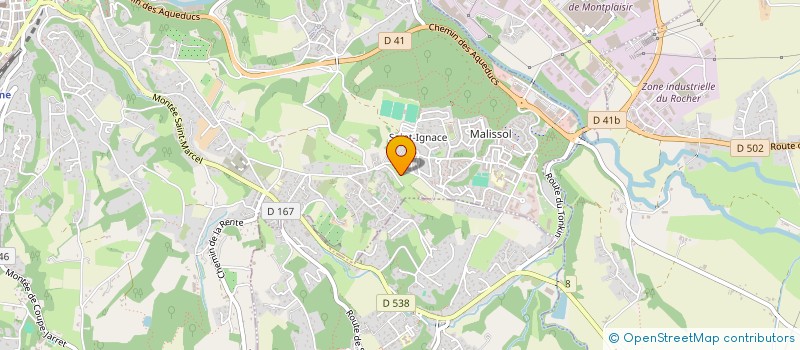 localisation de l'entreprise SCI BOMBRUN  VIENNE