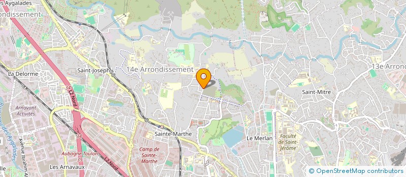 localisation de l'entreprise SCI BOMED à MARSEILLE