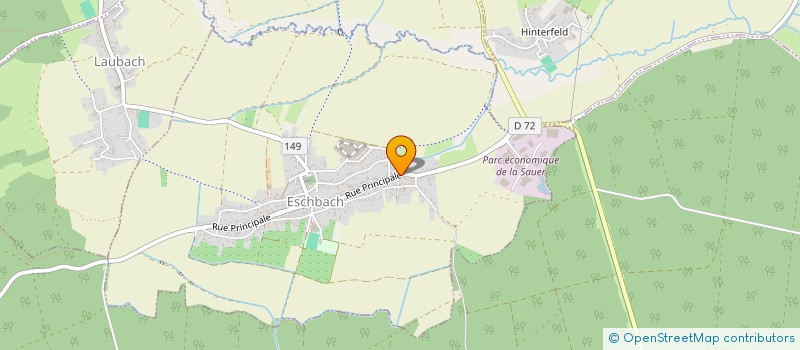 localisation de l'entreprise SCI BOMEL  HEGENEY