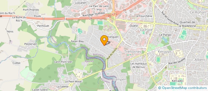 localisation de l'entreprise SCI BOMG à VANNES
