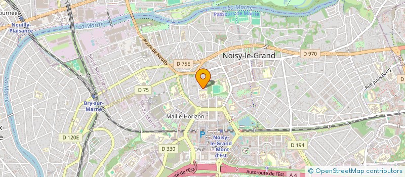 localisation de l'entreprise SCI BOMINH à NOISY-LE-GRAND