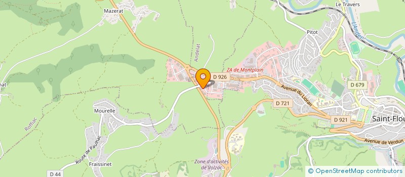 localisation de l'entreprise SCI BOMPARD à ROFFIAC