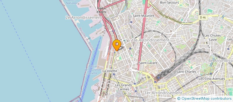 localisation de l'entreprise SCI BOMPARD  MARSEILLE