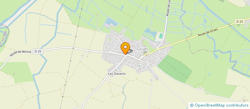 localisation de l'entreprise SCI BON ACCORD  GRUES