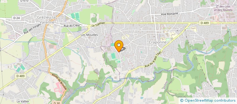 localisation de l'entreprise SCI BON APPART  CRAPONNE