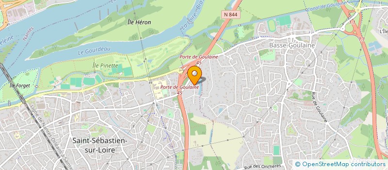 localisation de l'entreprise SCI  BON APPART à SAINT-SEBASTIEN-SUR-LOIRE