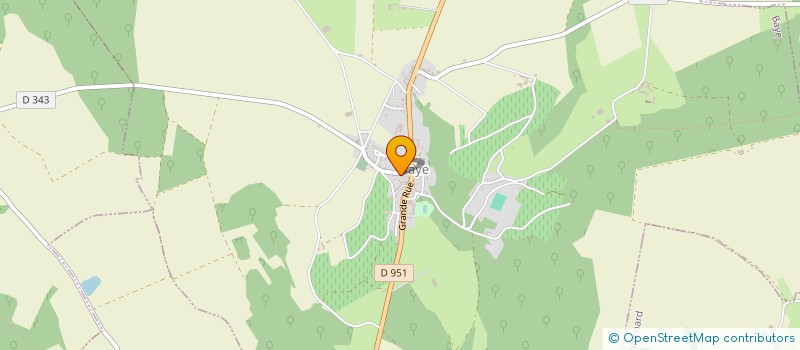 localisation de l'entreprise SCI BON'APPART  BAYE