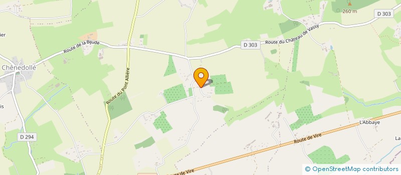 localisation de l'entreprise SCI BON COURAGE  VALDALLIERE