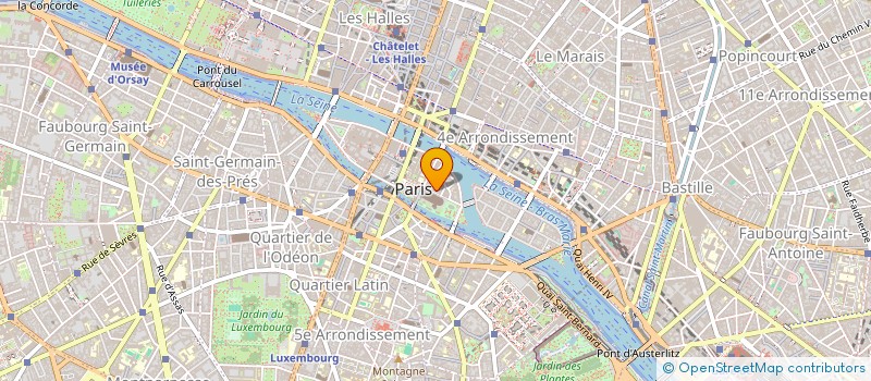 localisation de l'entreprise SCI BON PASTEUR  PARIS