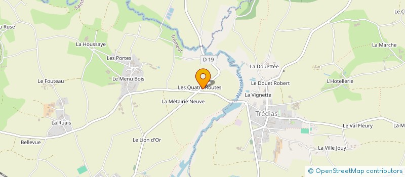 localisation de l'entreprise SCI BON REPOS  TREMEUR