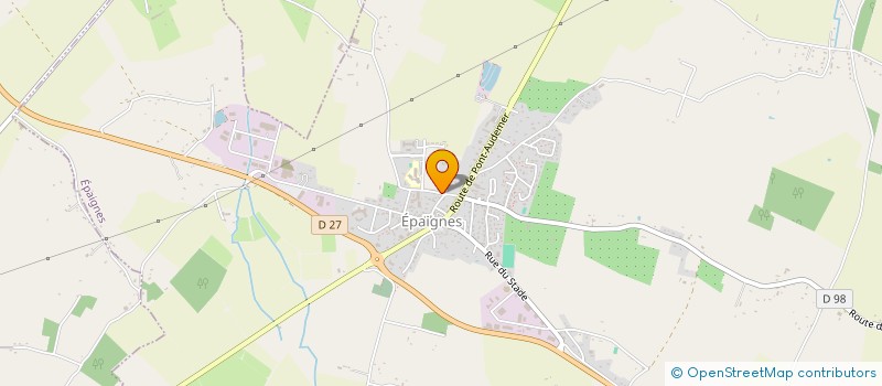 localisation de l'entreprise SCI BON VIVANT  EPAIGNES