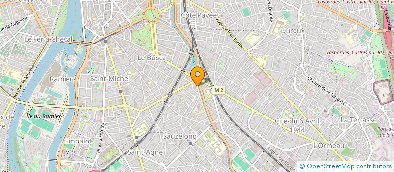 localisation de l'entreprise SCI BON VOISIN à TOULOUSE
