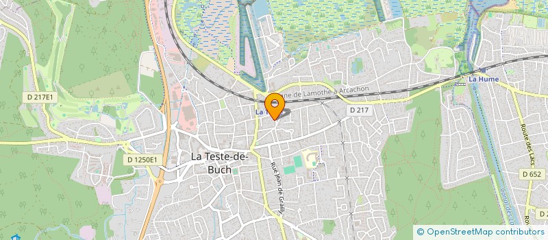 localisation de l'entreprise SCI BON VOISINAGE à LA TESTE-DE-BUCH