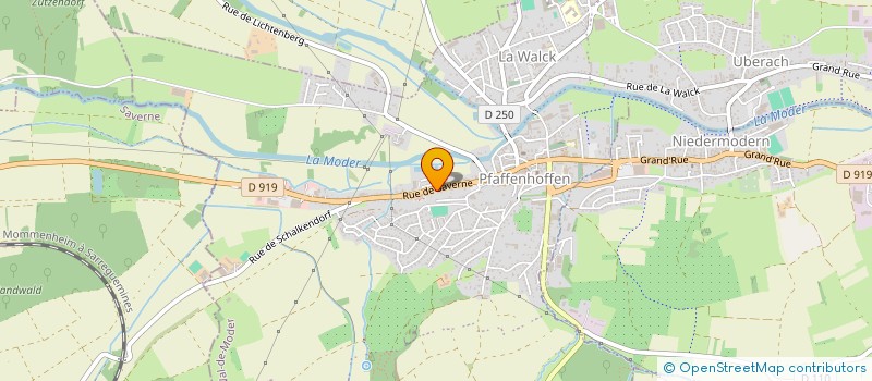 localisation de l'entreprise SCI BONA  VAL-DE-MODER