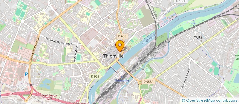 localisation de l'entreprise SCI BONACCI à THIONVILLE