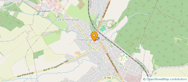 localisation de l'entreprise SCI BONADOCE  HETTANGE-GRANDE