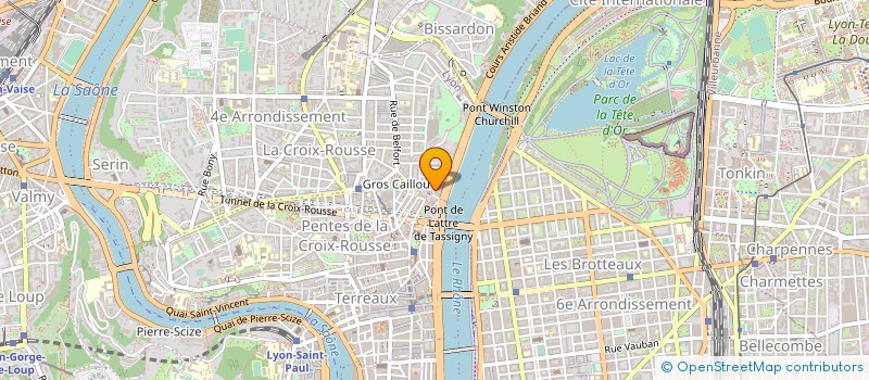 localisation de l'entreprise SCI  BONAFOUS 4  LYON