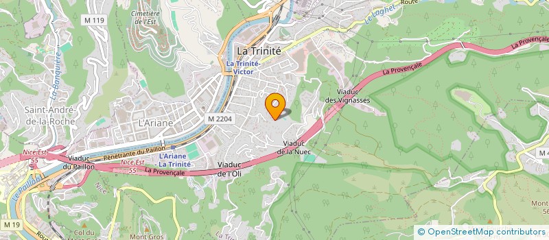 localisation de l'entreprise SCI BONAMAR à LA TRINITE