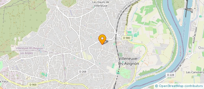 localisation de l'entreprise SCI BONAMY  VILLENEUVE-LES-AVIGNON