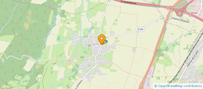 localisation de l'entreprise SCI BONAPARTE  AZEREIX