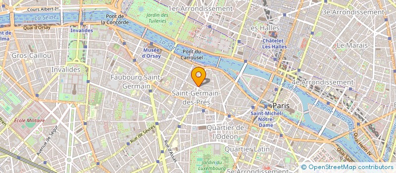 localisation de l'entreprise SCI BONAPARTE  PARIS