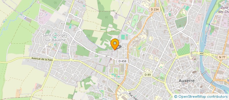 localisation de l'entreprise SCI BONARD M ET J-M  SAINT-GEORGES-SUR-BAULCHE