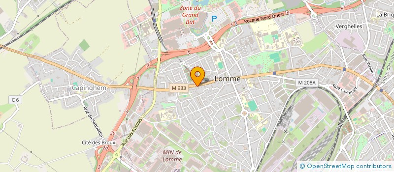 localisation de l'entreprise SCI BONAVENTUR à LILLE