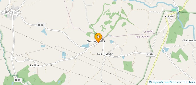 localisation de l'entreprise SCI BONAVENTURE à SAINT-CIVRAN