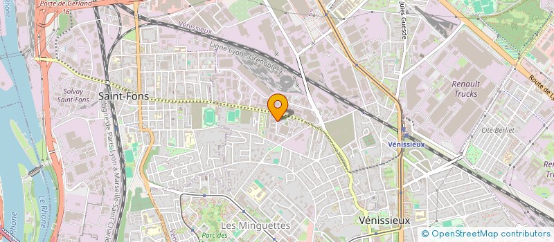 localisation de l'entreprise SCI BONAYME  VENISSIEUX