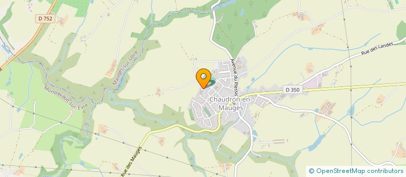 localisation de l'entreprise SCI BONCHAMPS  BEAUPREAU-EN-MAUGES