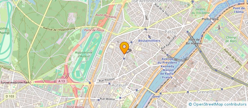 localisation de l'entreprise SCI BONDEPAR  CANNES