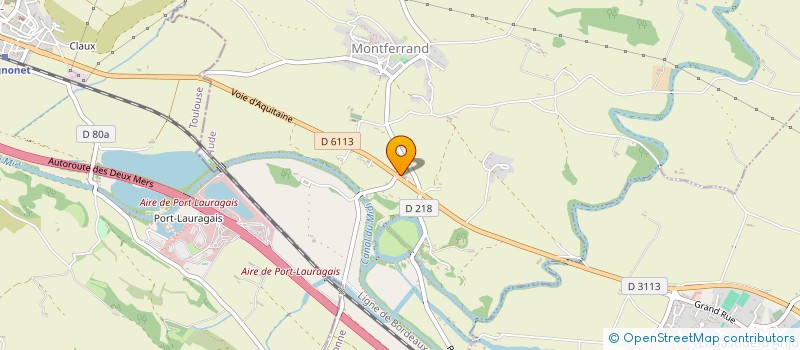 localisation de l'entreprise SCI BONDOUI  MONTFERRAND